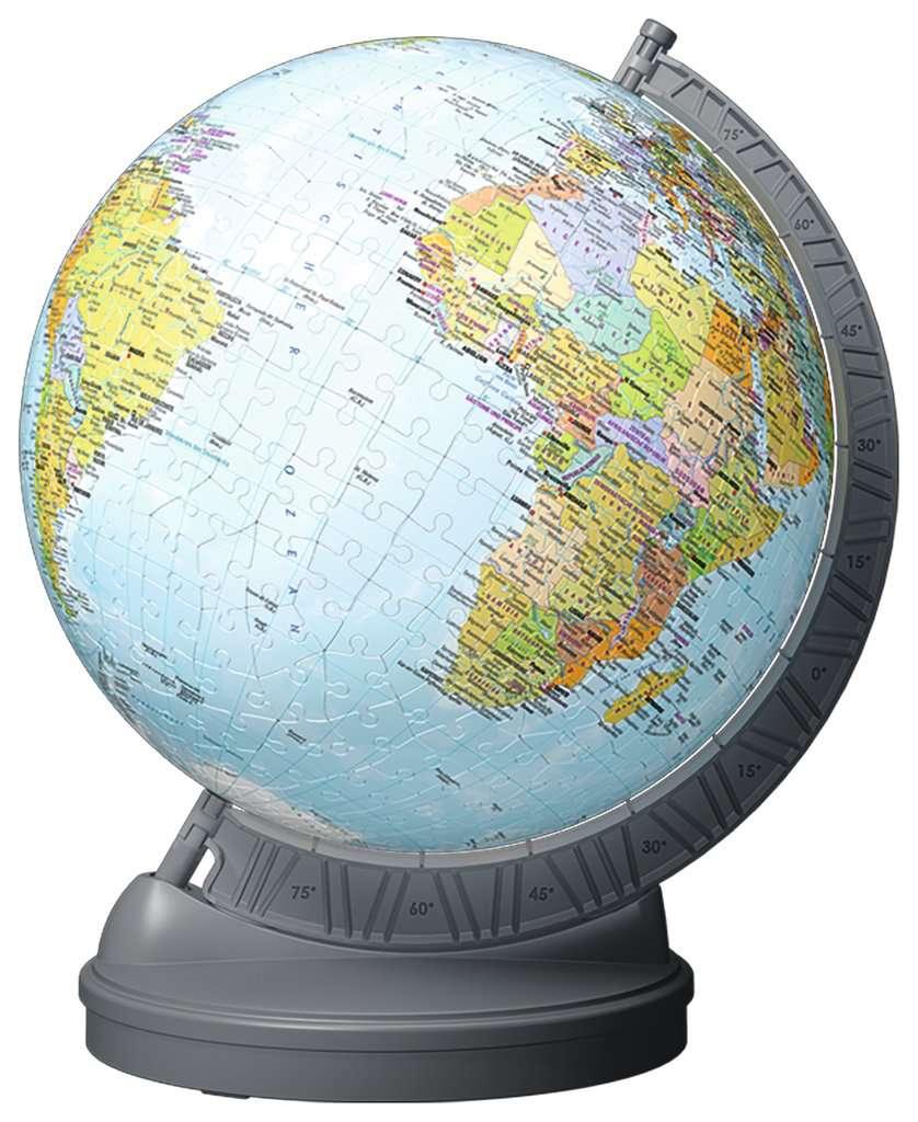 Globe terrestre lumineux 3D - 540 mcx - La Ribouldingue