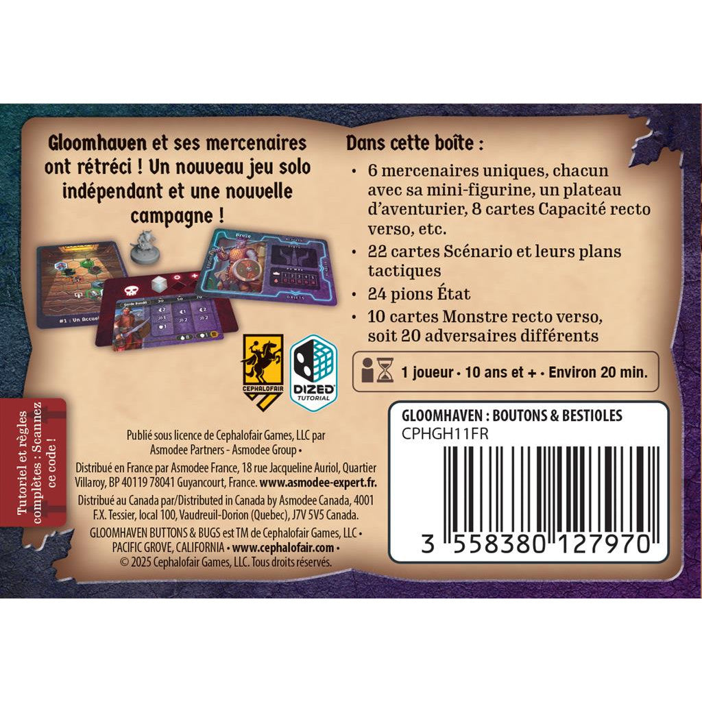 Gloomhaven - Bouton et bestioles (Fr)