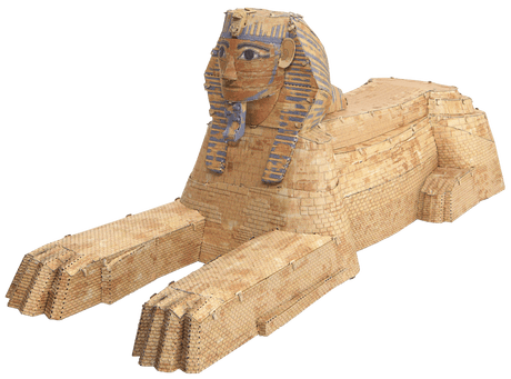 Grand Sphinx de Gizeh - La Ribouldingue