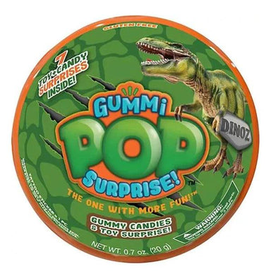 Gummi Pop Surprise - Dino - 20 g - La Ribouldingue