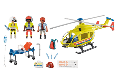 Hélicoptère de secours - City Life - La Ribouldingue