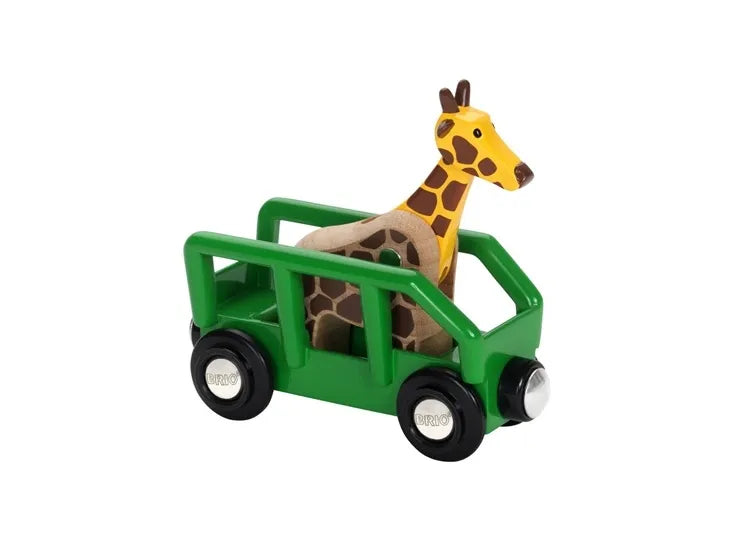 Girafe et Wagon