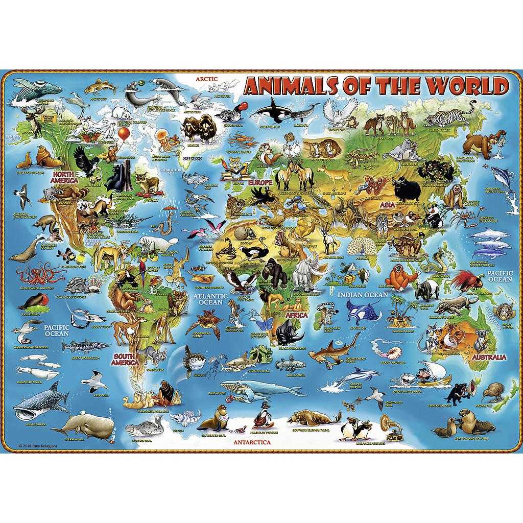 World of Animals - 300 pcs XXL