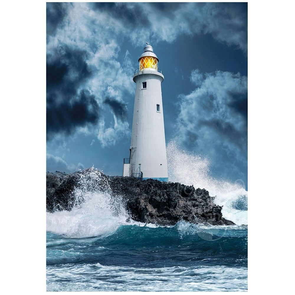 Lighthouse in the storm - 1000 pcs