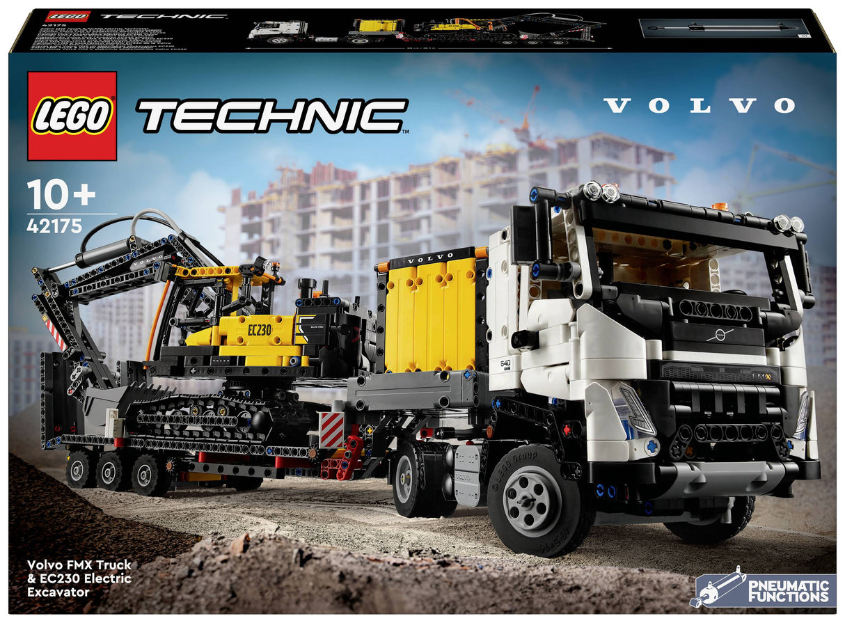 Le camion Volvo FMX et l’excavatrice électrique EC230 - Technic
