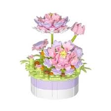 Mini Bricks Potted Flower - Lotus