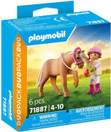 Fille avec poney - Duo Pack