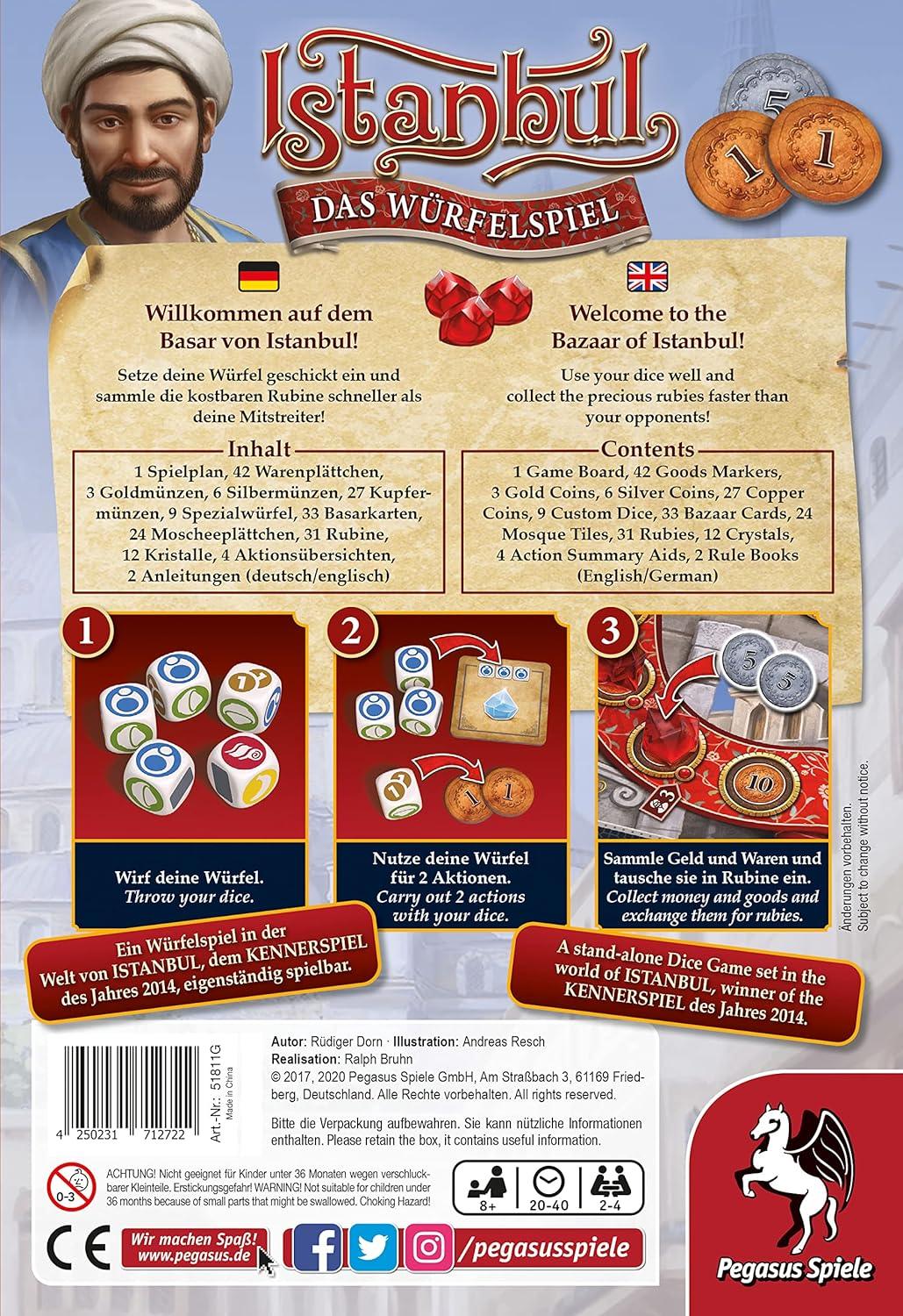 Istanbul - Jeu de Dés (Ang) - La Ribouldingue