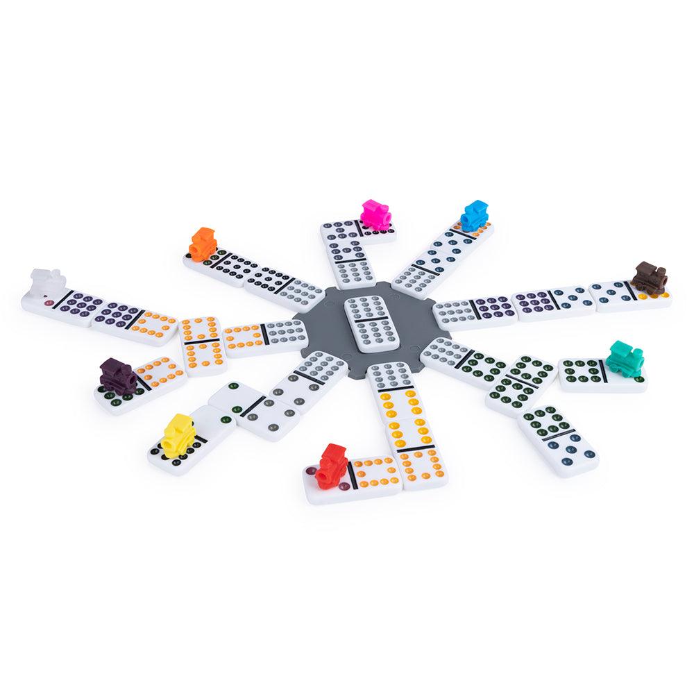 Jeu Dominos Double 12 dans une boîte en métal (Bil) - La Ribouldingue