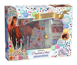 Journal intime Crystal Art - Amour de cheval - La Ribouldingue