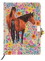 Journal intime Crystal Art - Amour de cheval - La Ribouldingue