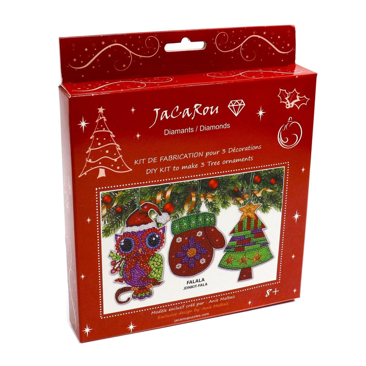 Kit décos pour sapin de Noël - Falala - La Ribouldingue