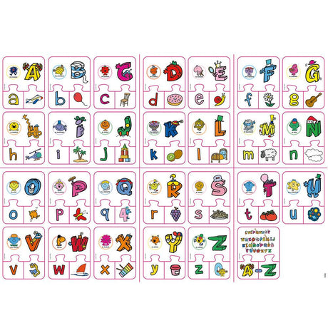 L'alphabet Monsieur Madame - La Ribouldingue