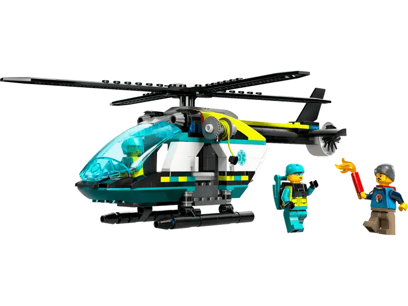 L'hélicoptère des urgences - City - La Ribouldingue