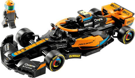 La voiture de course de Formule 1 McLaren 2023 - Speed Champions - La Ribouldingue