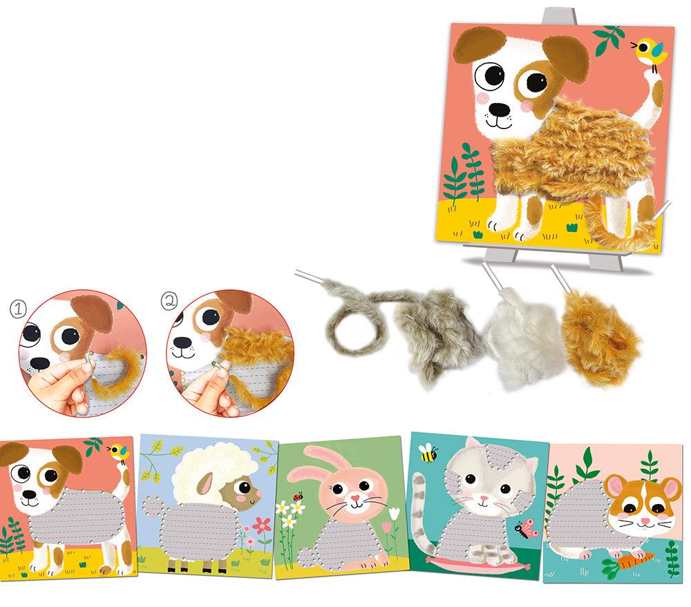 Laine à lacer - Mes doux compagnons - La Ribouldingue