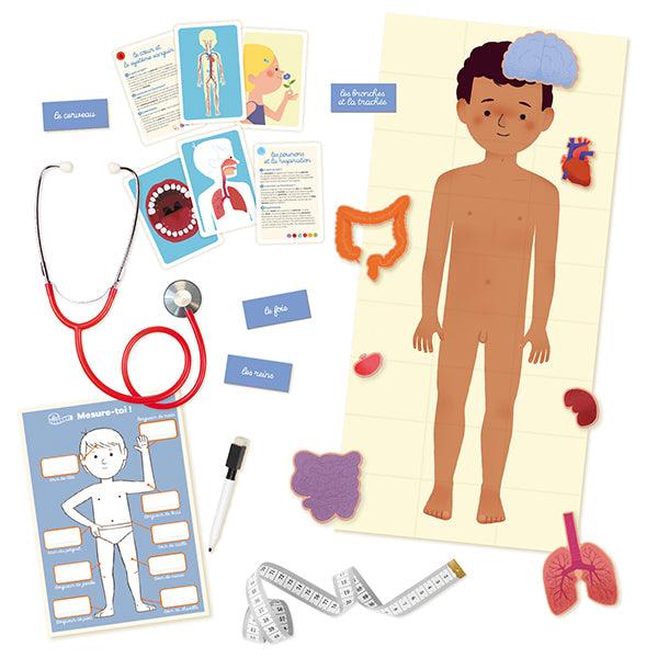 Le Corps Humain avec Stéthoscope(Fr) - La Ribouldingue