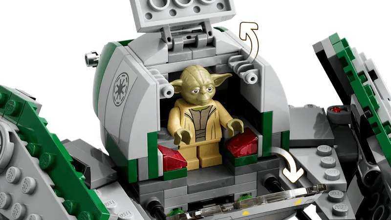 Yoda s Jedi Starfighter Star Wars La Ribouldingue