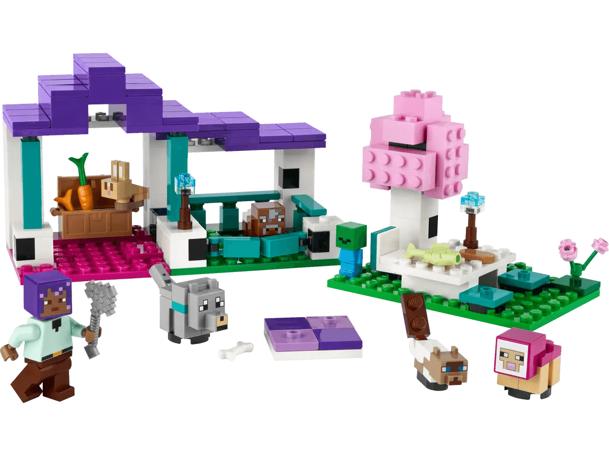 Le sanctuaire pour animaux - Minecraft - La Ribouldingue