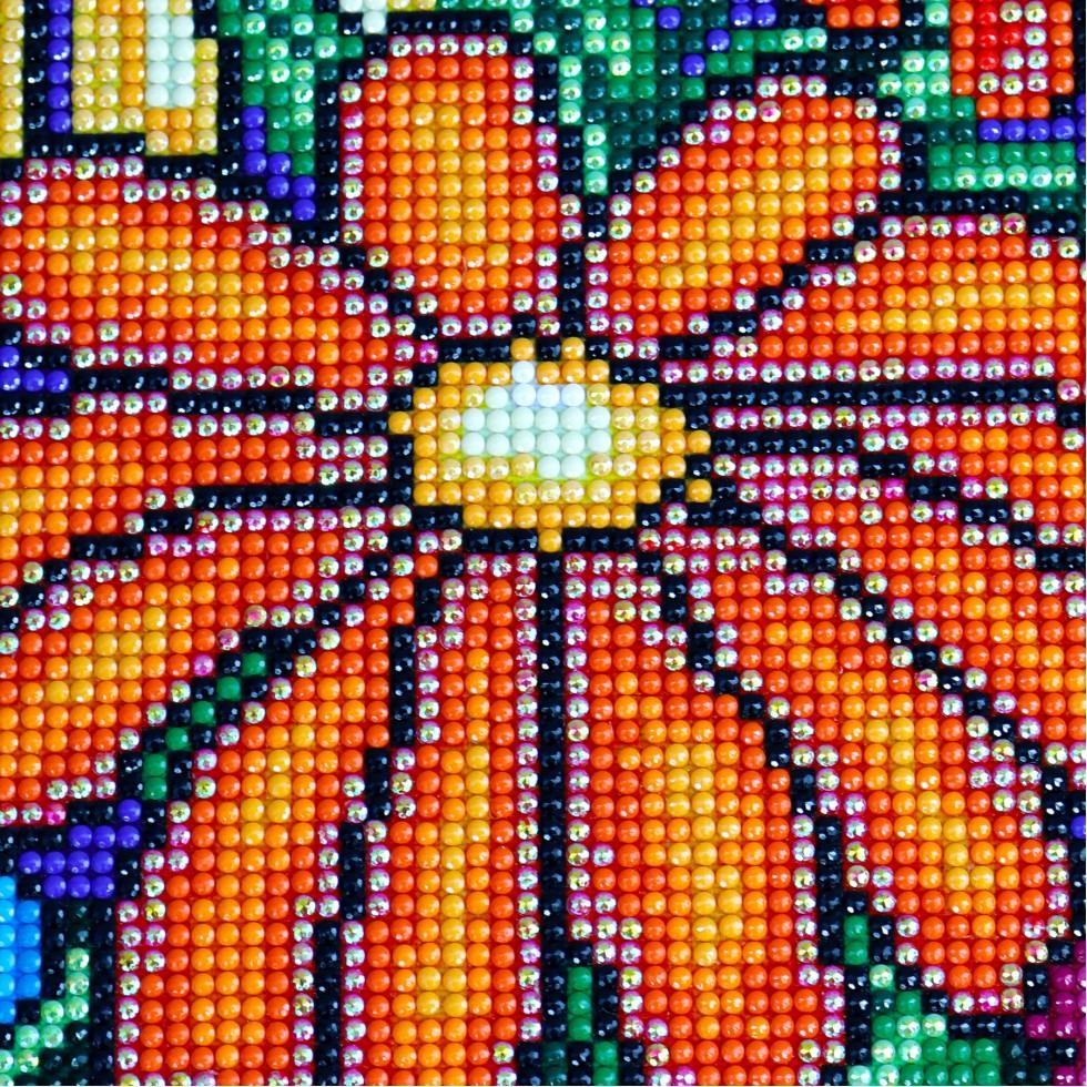 Le temps des fleurs 30 x 30 cm - La Ribouldingue