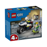 La poursuite en moto de police - City