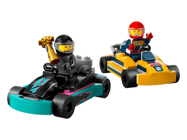 Les karts et les pilotes de course - City - La Ribouldingue