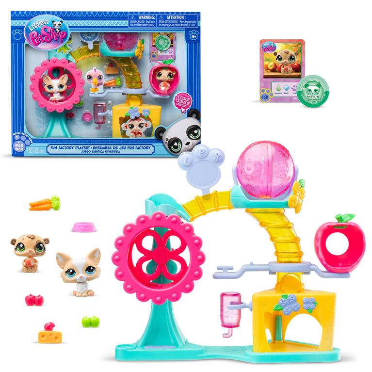 Littlest Pet Shop - Ensemble de jeu Fun Factory - La Ribouldingue