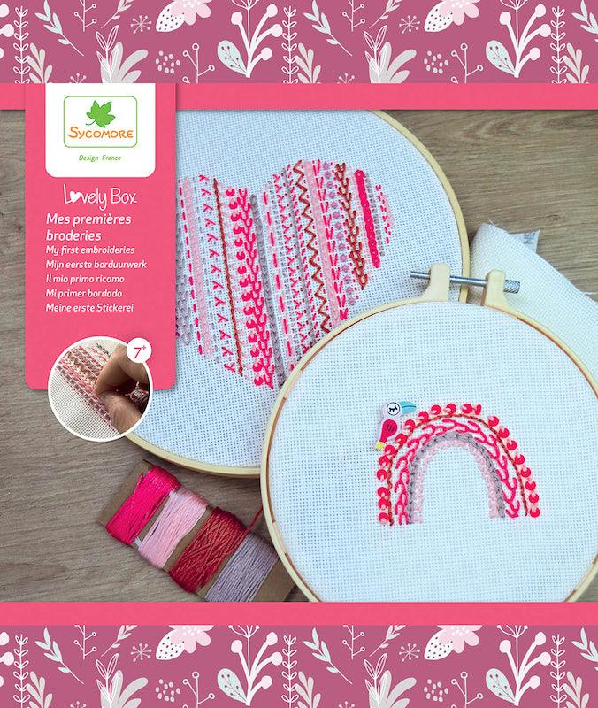 Lovely Box - Coffret de mes premières broderies - La Ribouldingue