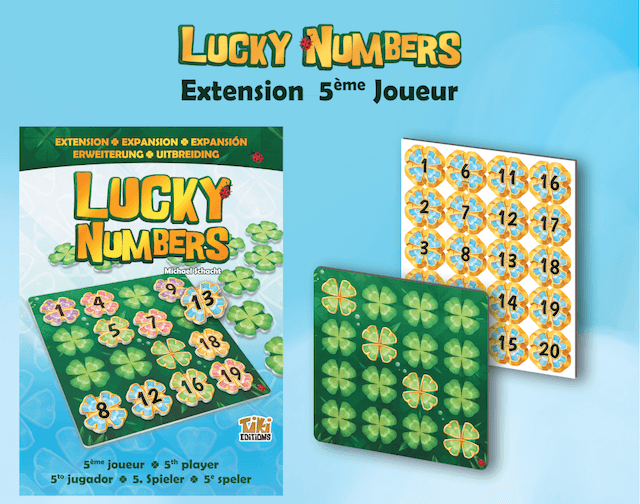 Lucky Numbers - Extension 5e joueur (Multi) - La Ribouldingue