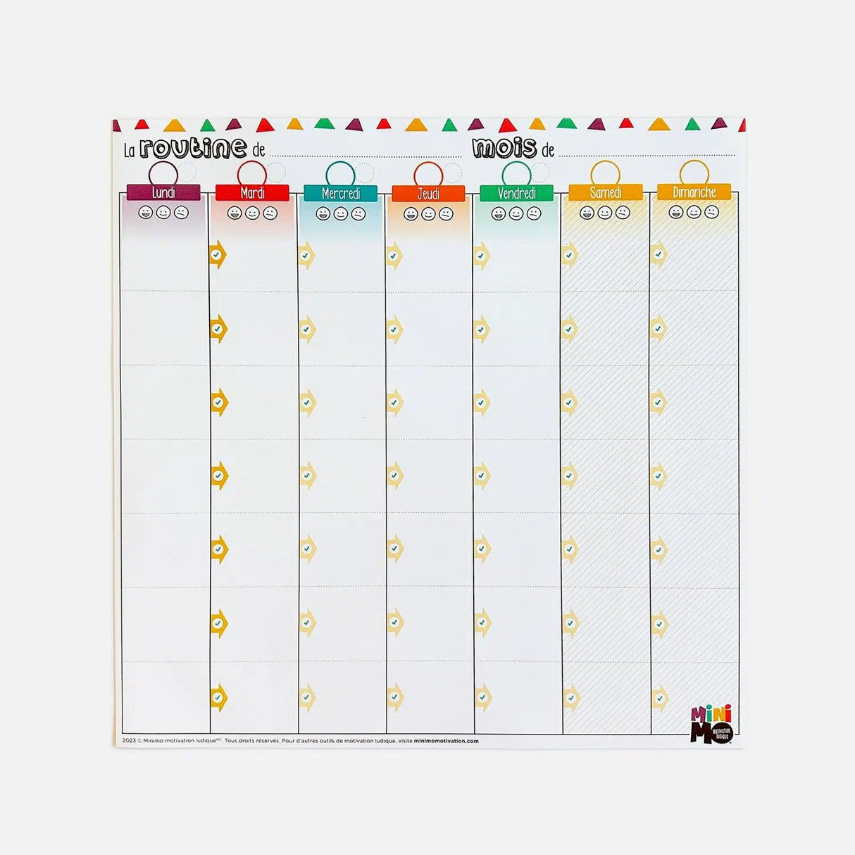 Ma routine hebdo - La Ribouldingue