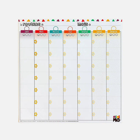 Ma routine hebdo - La Ribouldingue