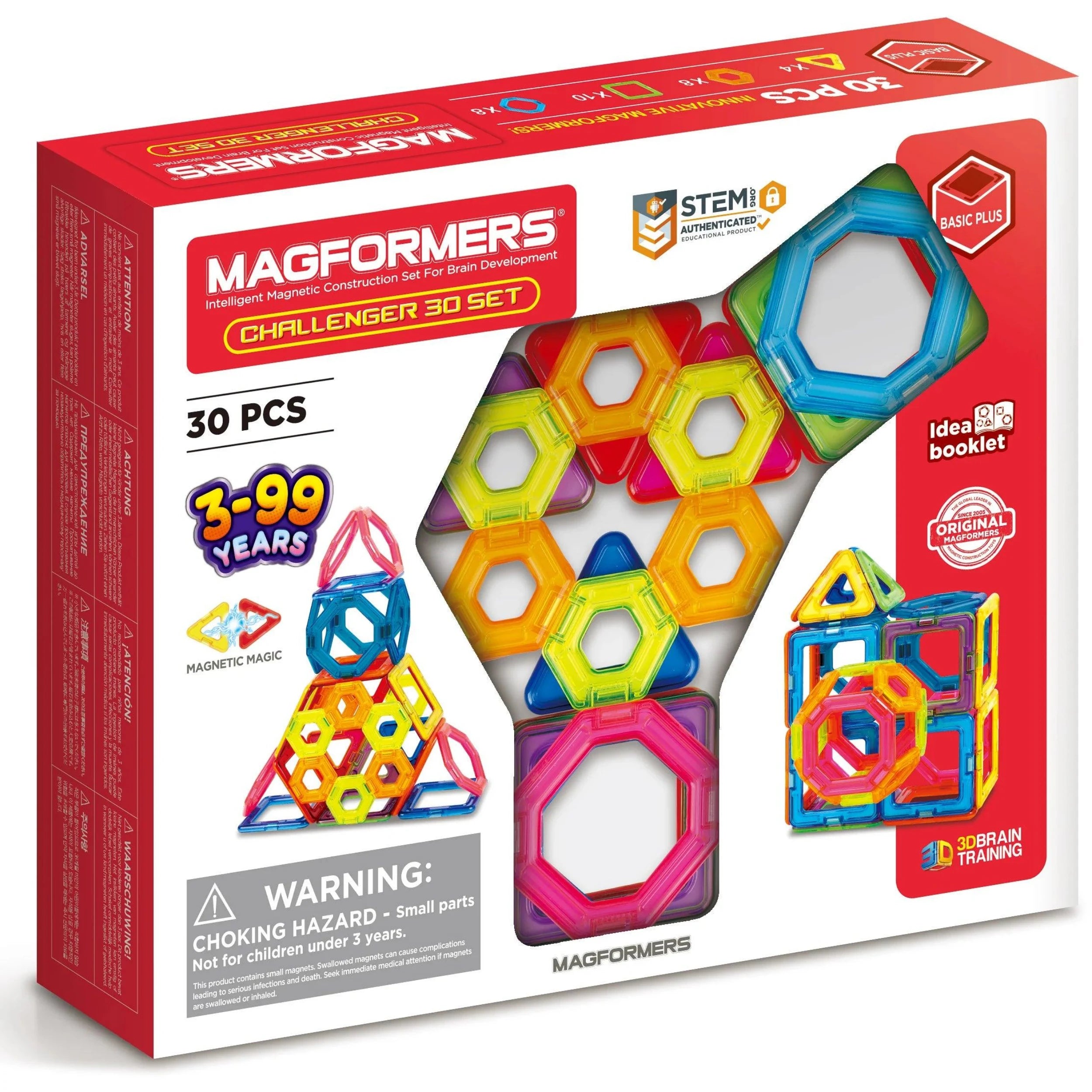 Magformers - Challenger 30 pcs – La Ribouldingue