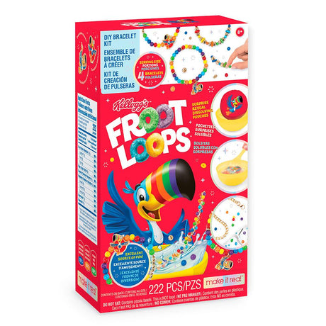 Make it real- Kelloggs Froot Loops Bracelets à créer - La Ribouldingue