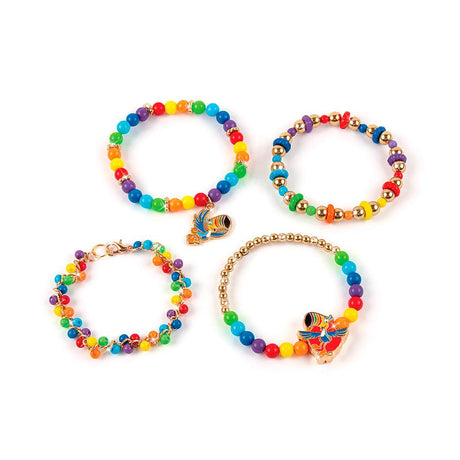 Make it real- Kelloggs Froot Loops Bracelets à créer - La Ribouldingue