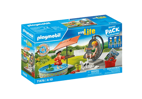 Maman et enfant avec fauteuil suspendu - My Life - La Ribouldingue