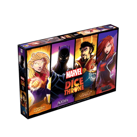 Marvel Dice Throne - Black Widow vs Doctor Strange vs Captain Marvel vs Black Panther (Fr) - La Ribouldingue