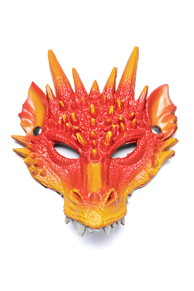Masque de dragon rouge - La Ribouldingue