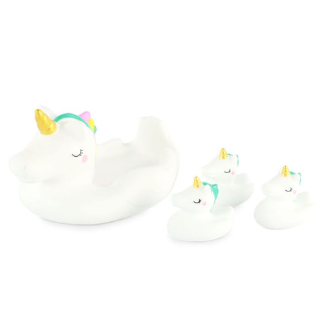 Jouets de bain - Famille de licornes