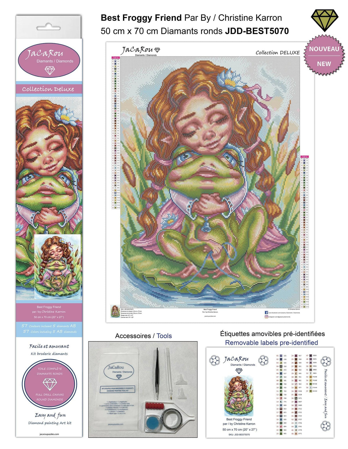 Meilleure amie grenouille - La Ribouldingue