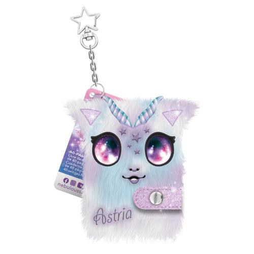Mini carnet porte-clés en peluche Nebulous Stars - La Ribouldingue