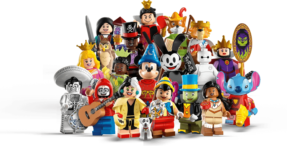 Mini figurines Lego Disney 100 - La Ribouldingue