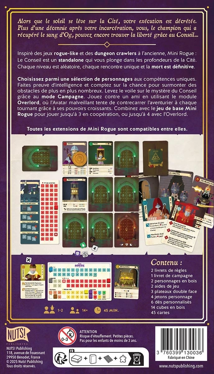 Mini Rogue - Le conseil (Fr)