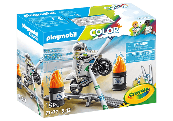Motorcycle - Playmobil Color – La Ribouldingue