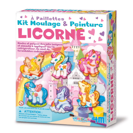 Moulage et Peinture 3D - Licornes - La Ribouldingue