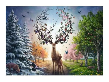 Deer at Day and Night - 1000 mcx