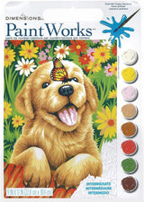 Paint Works - Chiot jardinier - La Ribouldingue