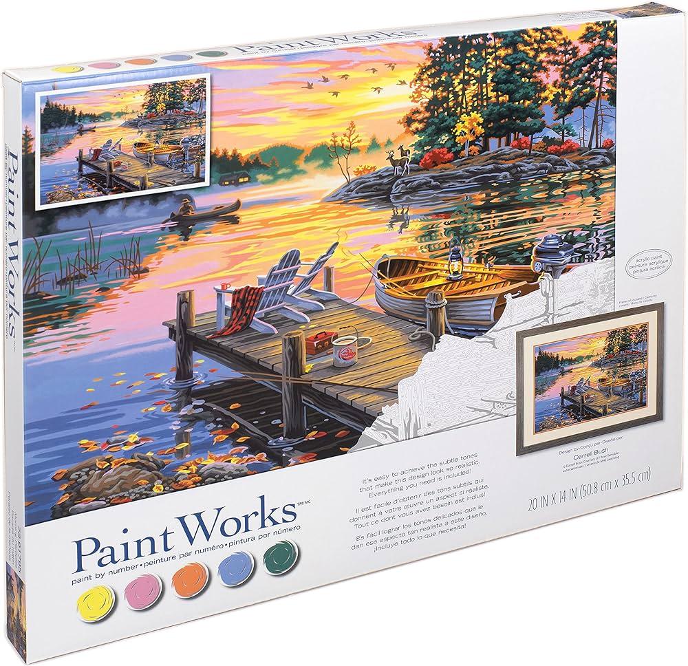 Paint Works - Paradis du matin - La Ribouldingue