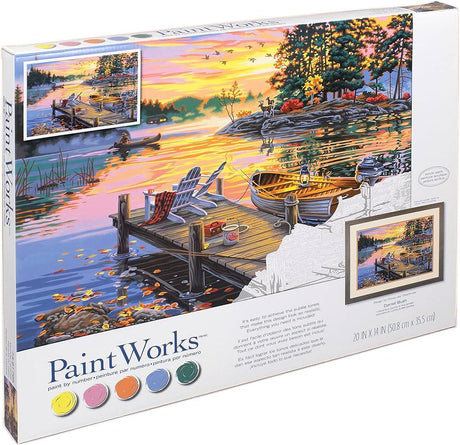 Paint Works - Paradis du matin - La Ribouldingue