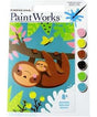 Paint Works - Paresseux et bébé - La Ribouldingue