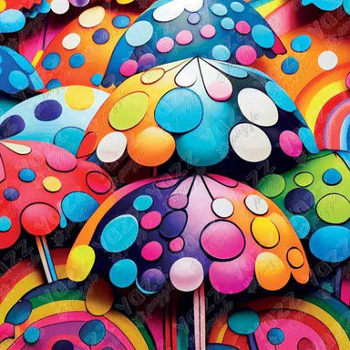Parapluie coloré - 1000 mcx - La Ribouldingue